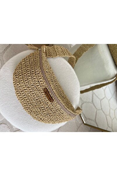 NAZENDE Freebag çanta, bel çantası, hasır çanta