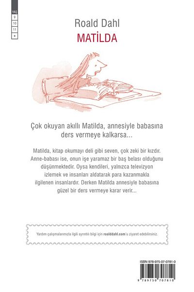 Bloomsbury Turkish Edition: Matilda - Roald Dahl
