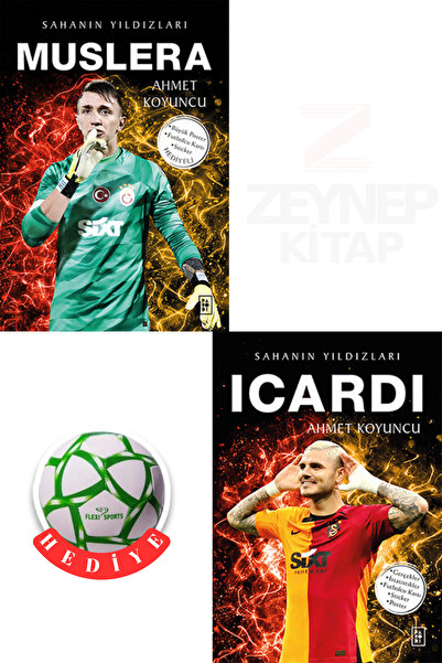 Parodi Yayınları Muslera ve Mario Sahanın Yıldızları 2 Kitap Set(Futbol Topu ...
