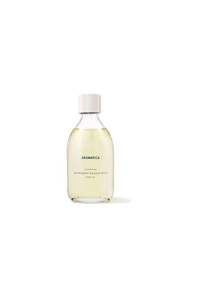 Aromatica Refreshing body oil based on mint and eucalyptus, Aromatica, 100 ml