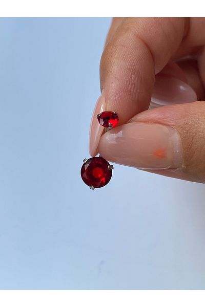 kurukafagift Steel Navel Piercing Zircon Stone Model