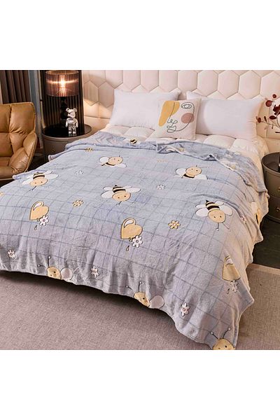 CHIRASO CHIRASO Cocolino Blanket 200x230 cm, Soft and Lightweight, Ideal for the Warm Season