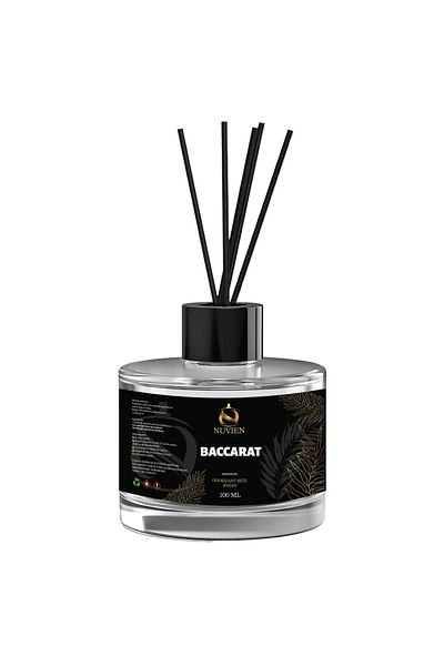 Nuvien Room air freshener with sticks, 100ml - Baccarat