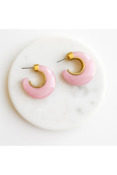 Venus Design Renkli Halka Küpe