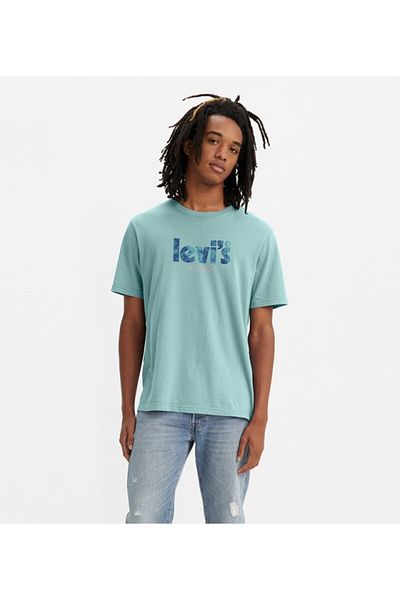 Levi's INDIGO Ss Relaxed Fit Tee for Men
