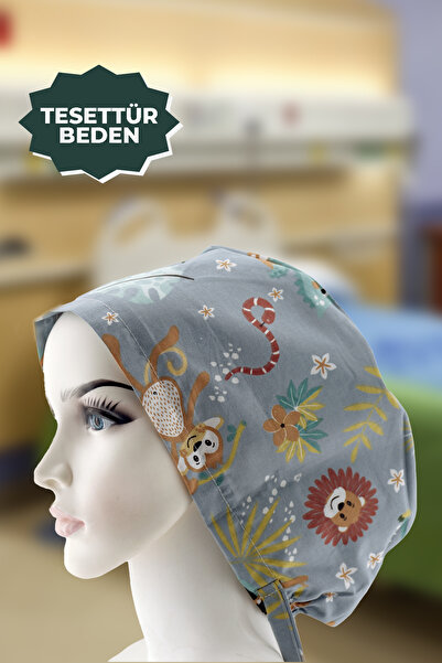 YİĞİTBAŞI LİON DESEN Doktor Hemşire Aşçı Cerrahi Bone Hastane Anne Bone Iş Ba...