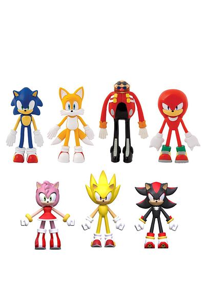 GIOCHI PREZIOSI Fle03000 Flexfigs Figure Sonic