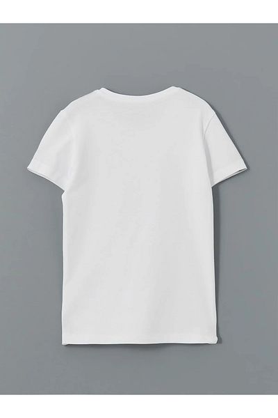 LC Waikiki Crew Neck Short Sleeve Boys Undershirt