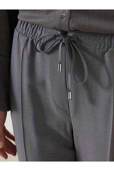 LC Waikiki Carrot Cut Women's Trousers with Elastic Waist