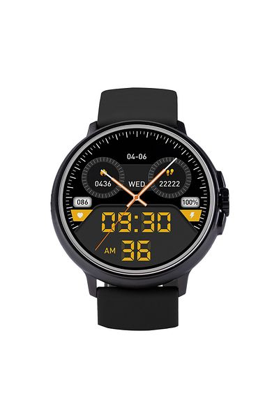 Vivax Oliva SmartWatch Vivax Life PRO2, Bluetooth 5.2, IP68 water resistance, 2-core processor, 128 GB, Black