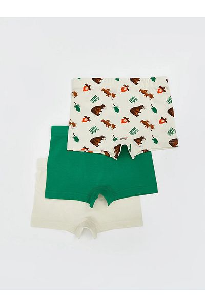 LC Waikiki Printed jersey boy's boxer 3-pack