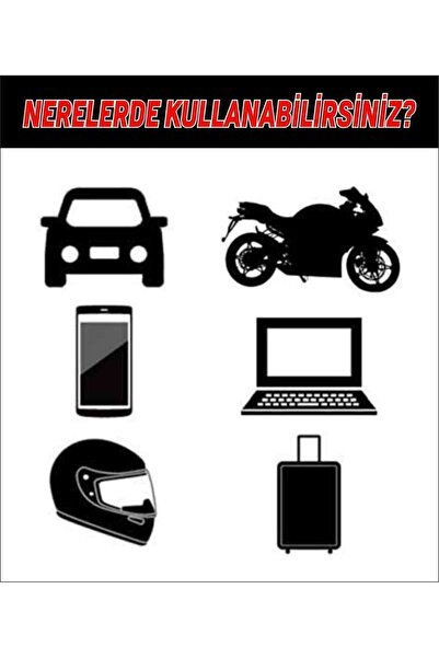 MS Major Selection Kask Pembe Hello Kitty Motor Kask Sticker