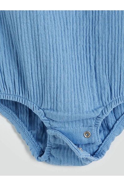 LC Waikiki Basic Baby Boy Snap Body and Shorts 2-Piece Jumpsuit