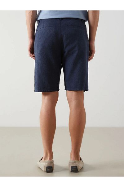LC Waikiki Ανδρικό σορτς Standard Mold Linen Blend