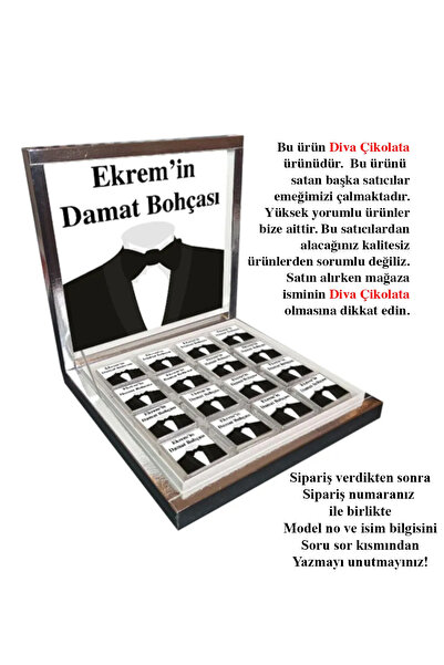 Blackeye Chocolate Damat Bohçası Çikolatası 32 Adet Madlen Çikolata