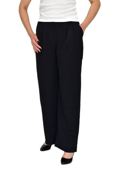 BAGLAN Women's Pleated Loose Trousers Bgl-St04352