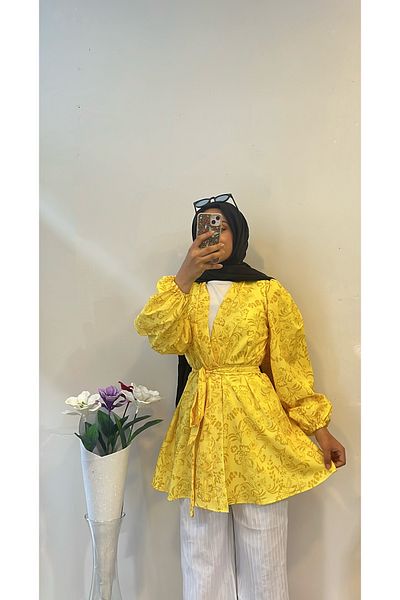 DİLEKBUTİK лятно кимоно с шарки
