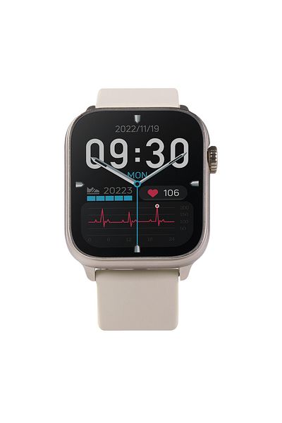 Vivax Oliva SmartWatch Vivax Life FIT3, Bluetooth 5.2, IP68 water resistance, Realtek RTL8763EW, 128 GB, Beige
