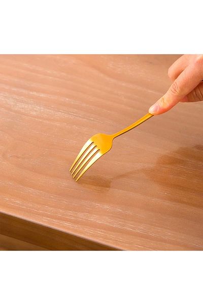 Rona Home Față de masă și protector din PVC de 1,4 mm Super clar, moale, transparent, rezistent la apă, rezistent la căldură 1,4 mm