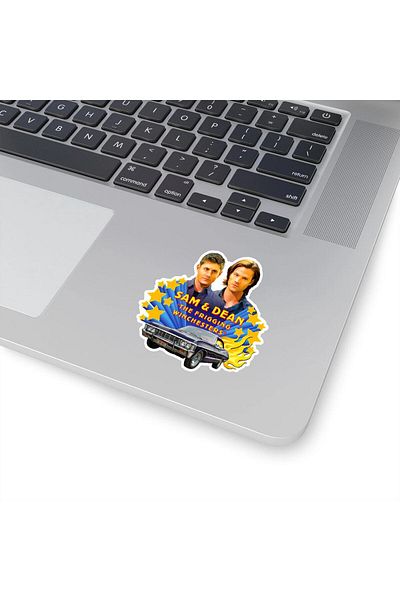 MS Major Selection Supernatural TV Series 1st Series Laptop Notebook Tablet Sticker Set