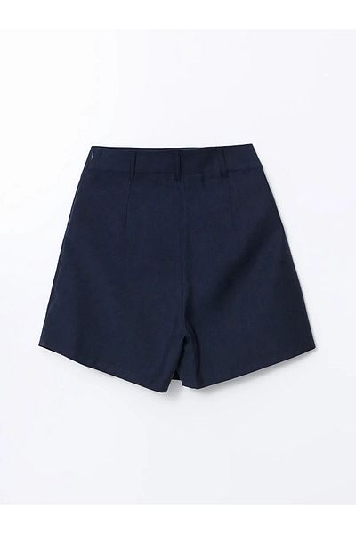 LC Waikiki Women's Shorts Skirt with Zippered Waist