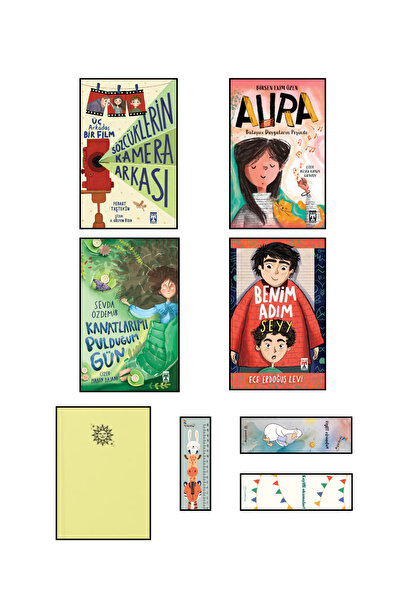 Genç Timaş 5. 6. Sınıf Okuma Kitapları 4'lü Set / Sözcüklerin Kamera Arkası -...