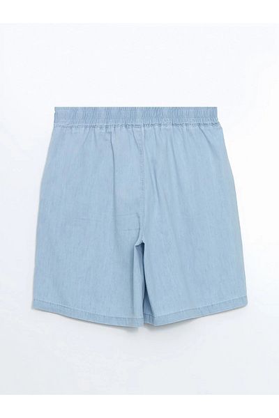 LC Waikiki Elastic Waist Women's Jean Shorts