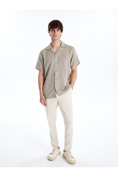 LC Waikiki Slim Fit Linen Blended Men's Trousers
