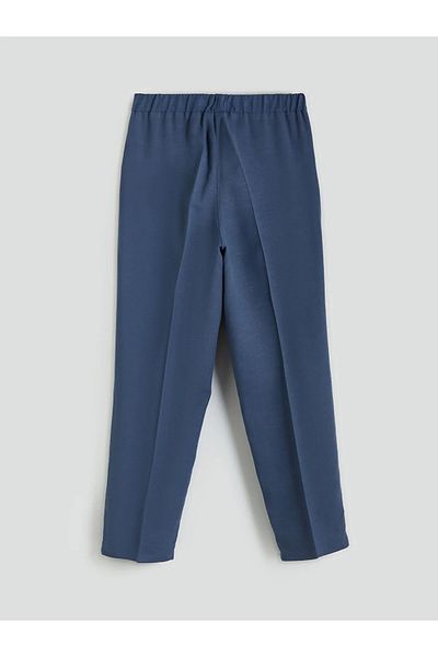 LC Waikiki Women's Linen Blended Pants with Elastic Waist
