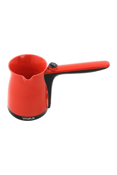 Vivax Oliva Fierbător electric Vivax CM-1000R, putere 1000 W, 0,4 litri, ergonomic, protecție la supraîncălzire, roșu