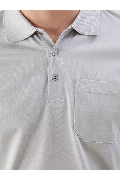 LC Waikiki Polo Neck Short Sleeve Mercerized Look Men's T-Shirt