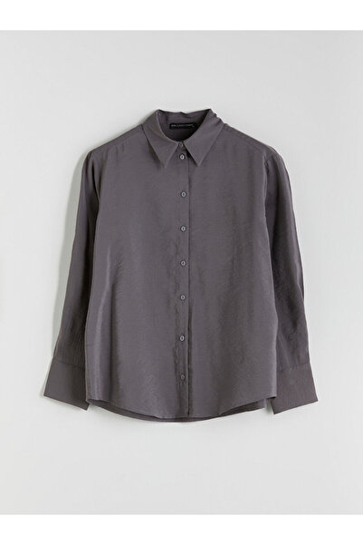 LC Waikiki Oversize Modal Mixed Γυναικείο Πουκάμισο