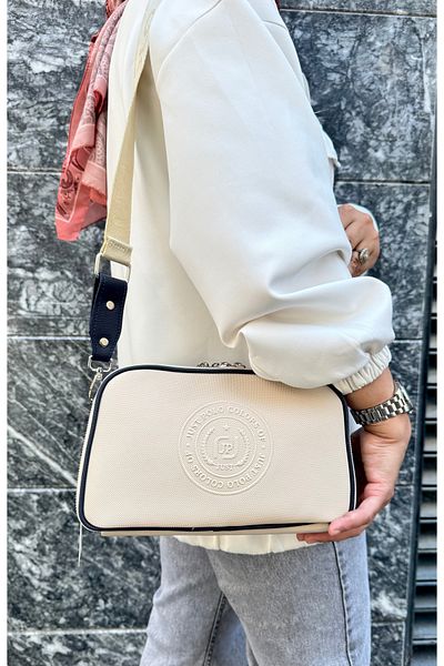 Just Polo Polo Colors of Women's Lacos 5 Compartment Shoulder and Crossbody Bag