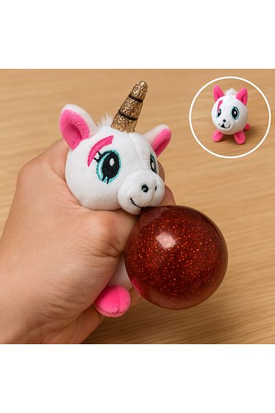 TOYFEST Plush Bubble Soft Bubble Assortment Animals - Tight Mouth Balloon Series Model 15