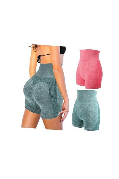 OEM Yoga Shorts, High Waist, Elastic, For Fitness, Running, One Size