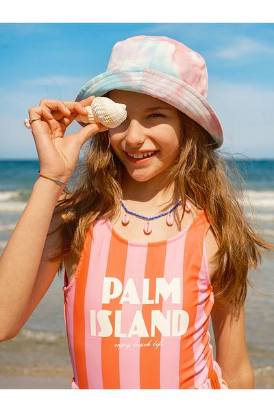 LC Waikiki Pink Quick Dry Uv Protection Girls Swimsuit
