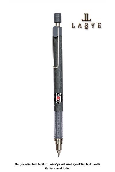 Beşiktaş 2025 YENİ SERİ BEŞİKTAŞ VERSATİL KALEM METAL CLIP 0.7 MM