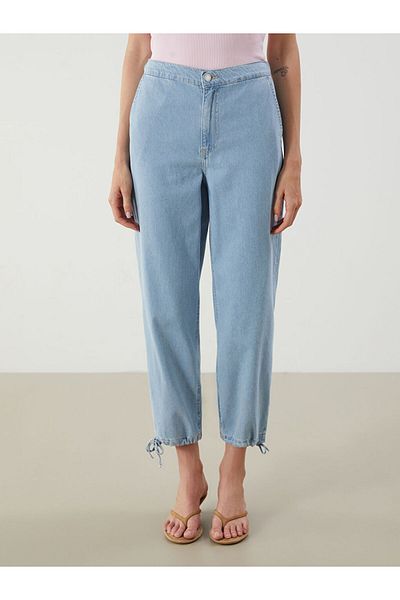 LC Waikiki New Season Elastic Waist Jogger Women's Jean Trousers - S5Ke04Z8