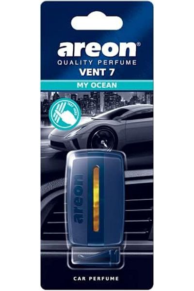 Areon My Ocean Scent Vent 7 Car Perfume | Fruity & Sweet Perfume Fragrances | Light, Fresh Scent and