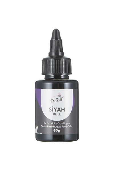 Dr. Gusto Liquid Food Coloring Black 60 Gr Set of 3