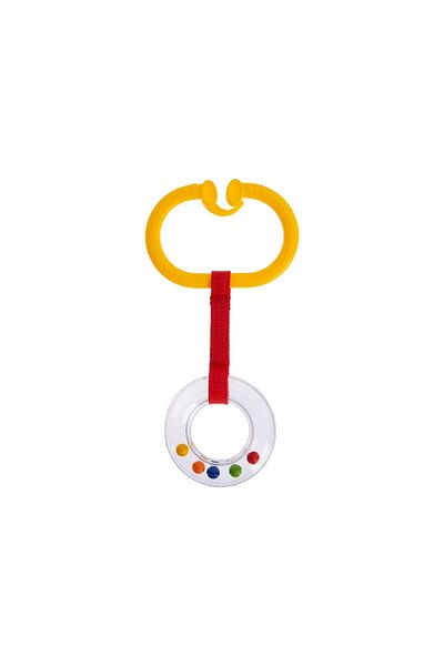 SAVA HOME COLLECTİON Rattle Stroller Ring 876 Yellow