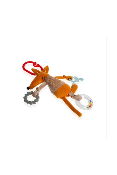 SAVA HOME COLLECTİON Fox Stroller Toy 867 Brown