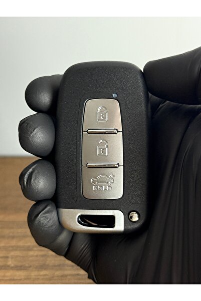 Mavi Keys Hyundai I30 IX35 i20 Elantra Veloster - Husă pentru telecomandă cu cheie inteligentă cu 3 butoane Kia Keyless