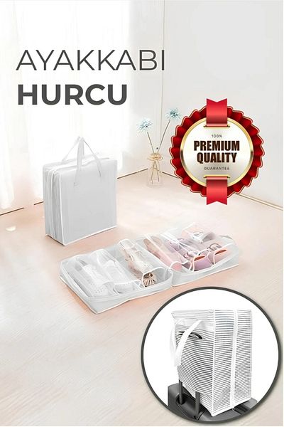 MorPort Ultra Luxury 6 Compartment Patterned Shoe Bag Travel Type Suitcase Top Bag (35X22X40)