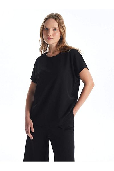 LC Waikiki Lc Waiki Crew Neck Plain Short Sleeve Women's T-Shirt