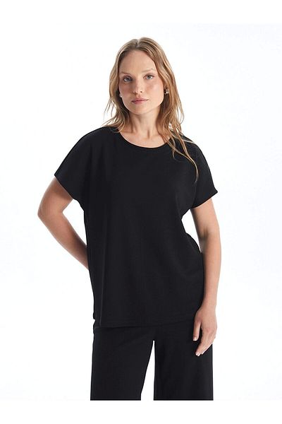 LC Waikiki Lc Waiki Crew Neck Plain Short Sleeve Women's T-Shirt