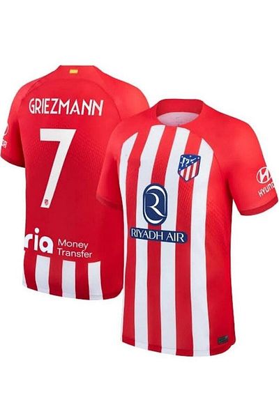 Lion Spor A'tletico M'adrid 2023/24 Νέα σεζόν A'ntoine G'riezman Ποδοσφαιρική φανέλα01058978837355