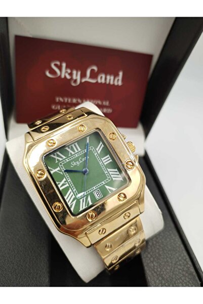 Skyland ساعة يد سكاي لاند استيل لرجال