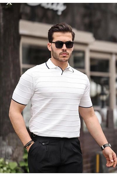 LC Waikiki Lc Waiki Polo Collar Short Sleeve Men's Summer T-Shirt