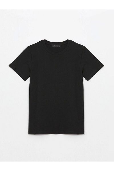 LC Waikiki Lc Waiki Crew Neck Plain Short Sleeve Women's T-Shirt